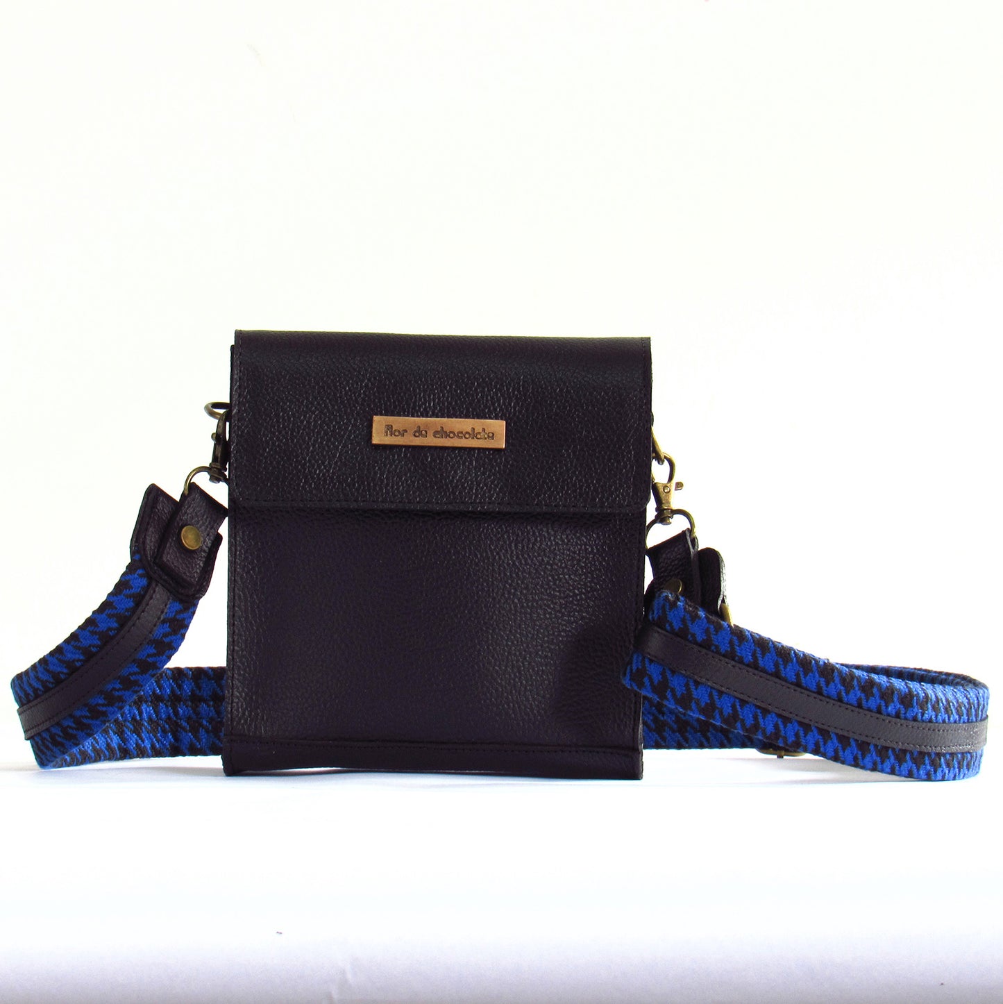 GLASGOW BANDOLERA BLUE - HECHO EN CUERO - CCS