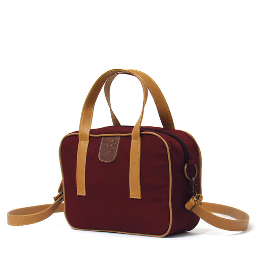 DENIM BANDOLERA VINOTINTO