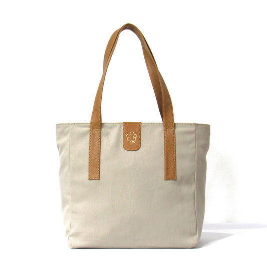 DENIM TOTE BEIGE - CCS