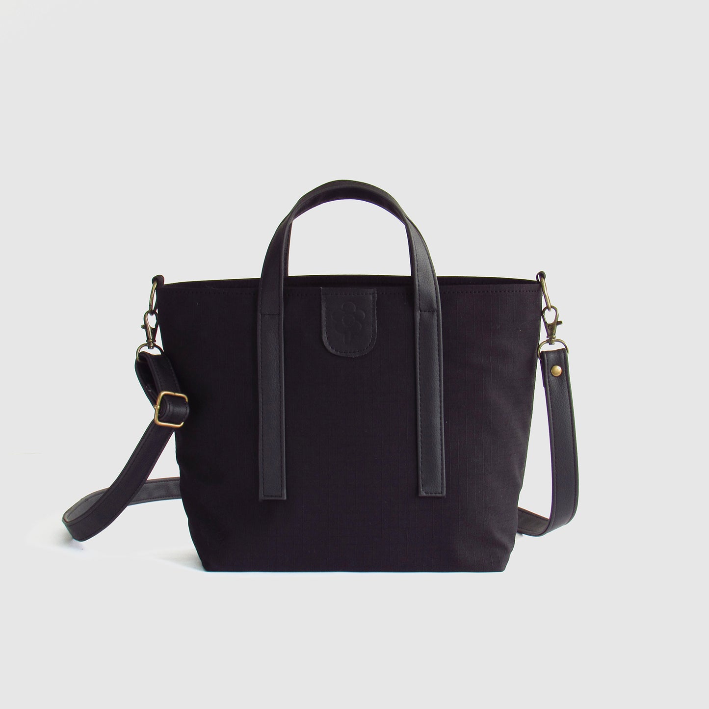 DENIM MESSENGER NOIR