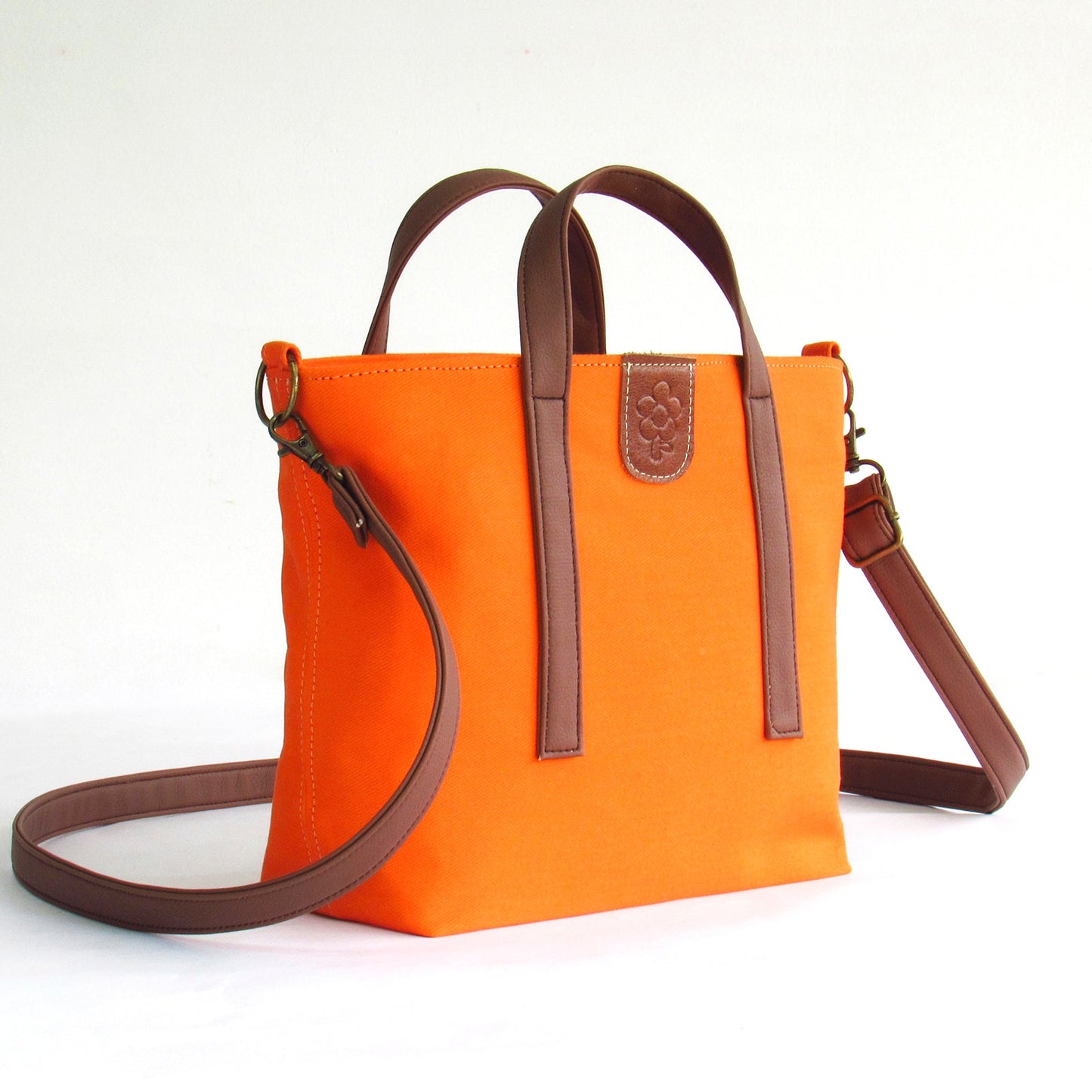 DENIM MESSENGER NARANJA - CCS