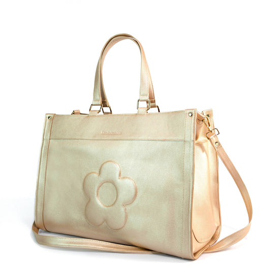 LE FLEUR MAXI TOTE DORADO - CCS