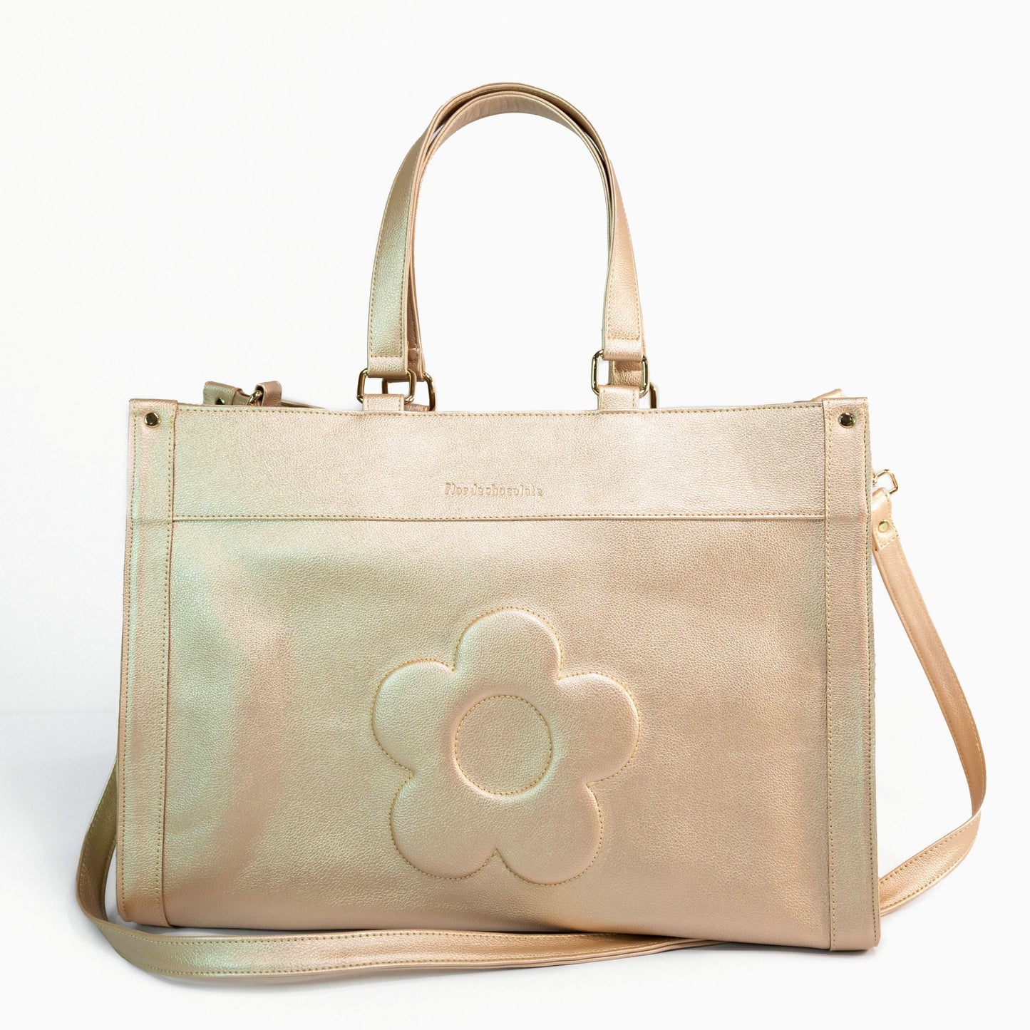 LE FLEUR MAXI TOTE DORADO