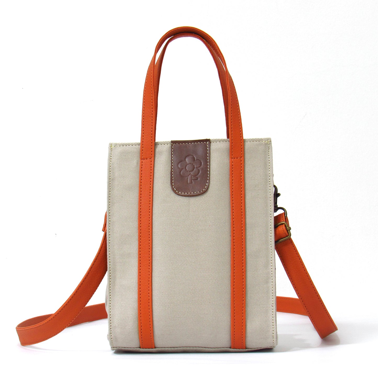 DENIM VERTICAL BEIGE