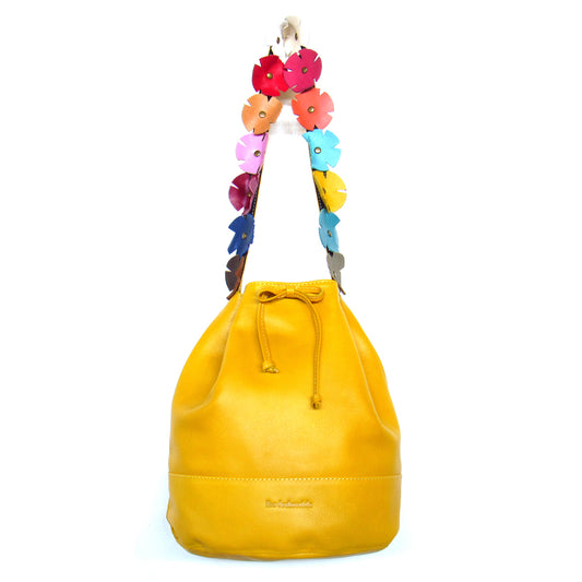 FIORI BUCKET GIRASOL - HECHO EN CUERO