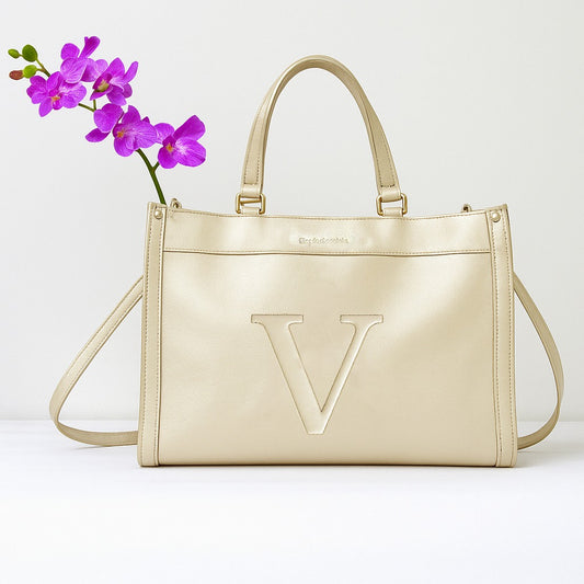 TU MAXI TOTE DORADO - EN STOCK “V”