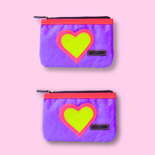 PACK 2 ESTUCHES DE CORAZON PÚRPURA - CCS