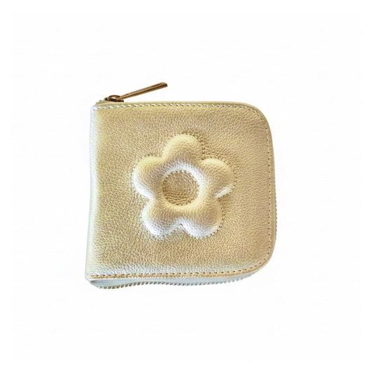 LE FLEUR BILLETERA PETIT DORADA