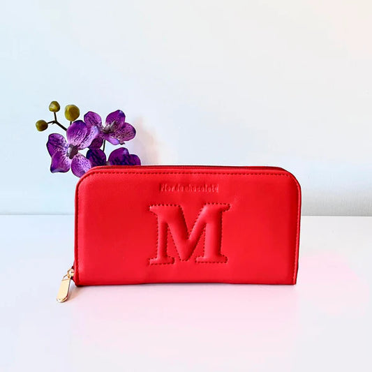 TU BILLETERA CEREZA M - en stock