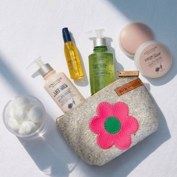 PORTA COSMÉTICOS FLOR - CCS