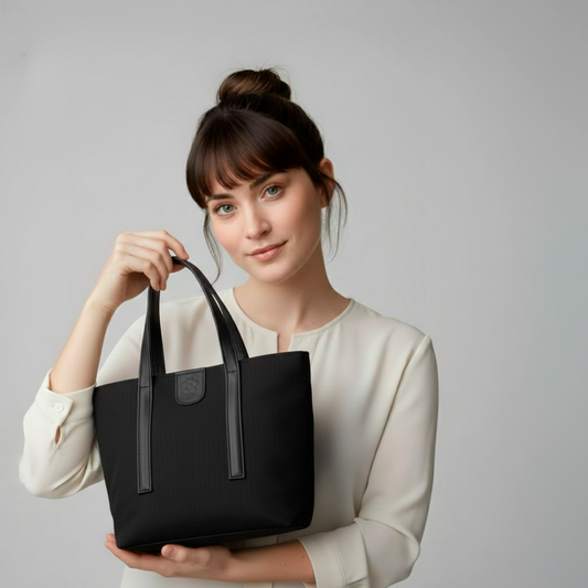 DENIM MESSENGER NOIR