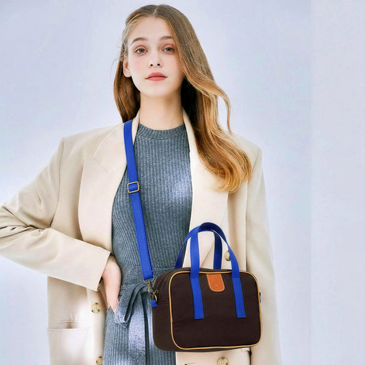 DENIM BANDOLERA CHOCOLATE - CCS