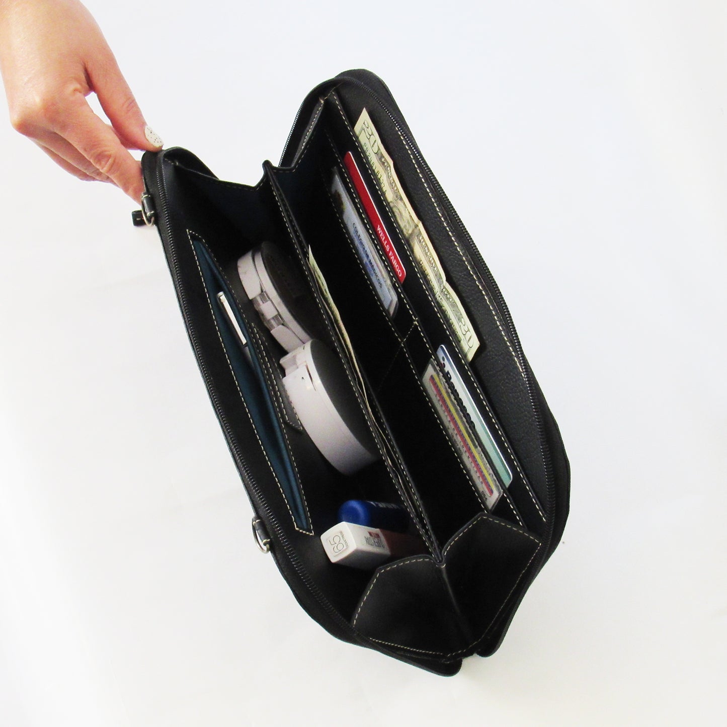 PALETTE CLUTCH & BANDOLERA CARAMELO - CCS