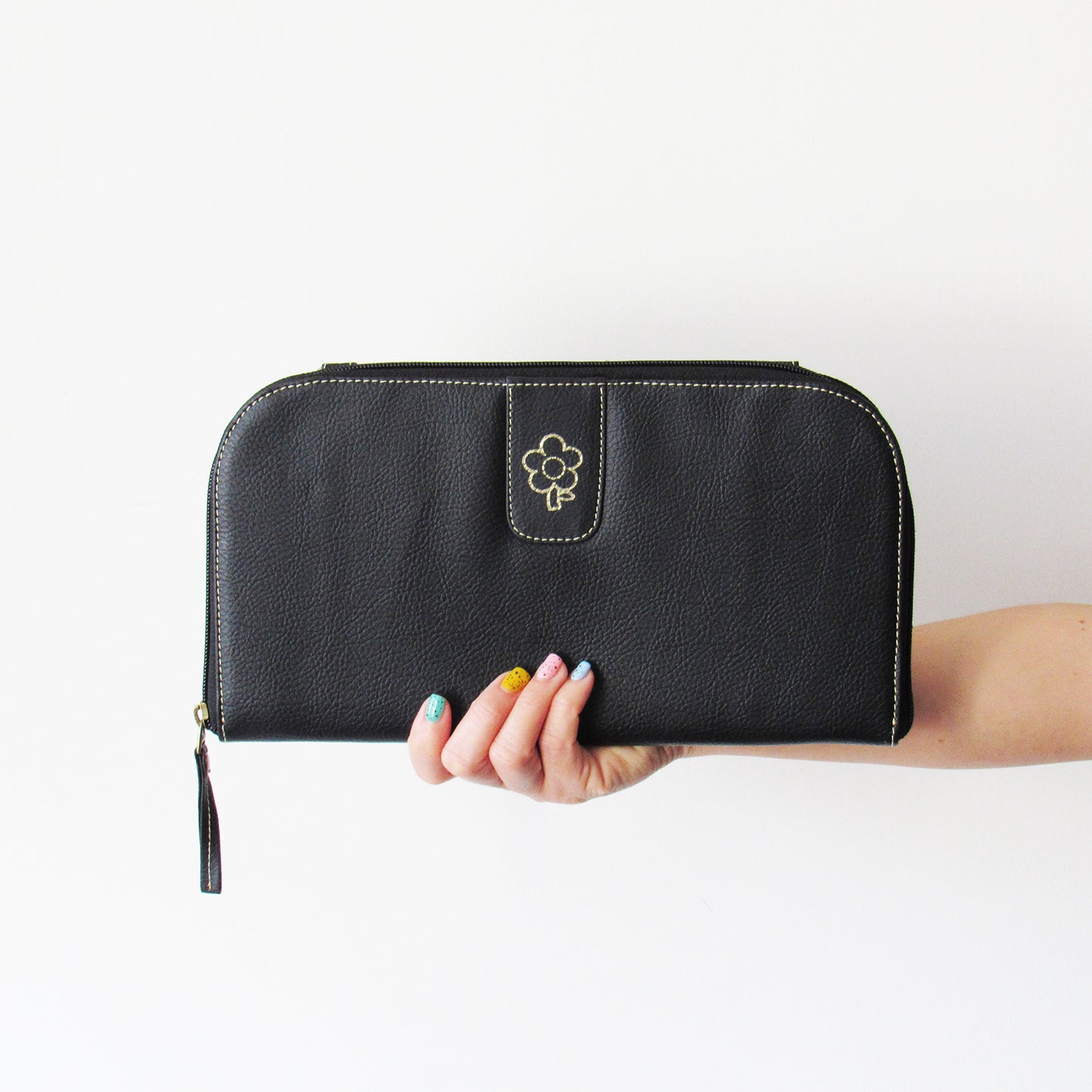 PALETTE CLUTCH & BANDOLERA NOIR - CCS