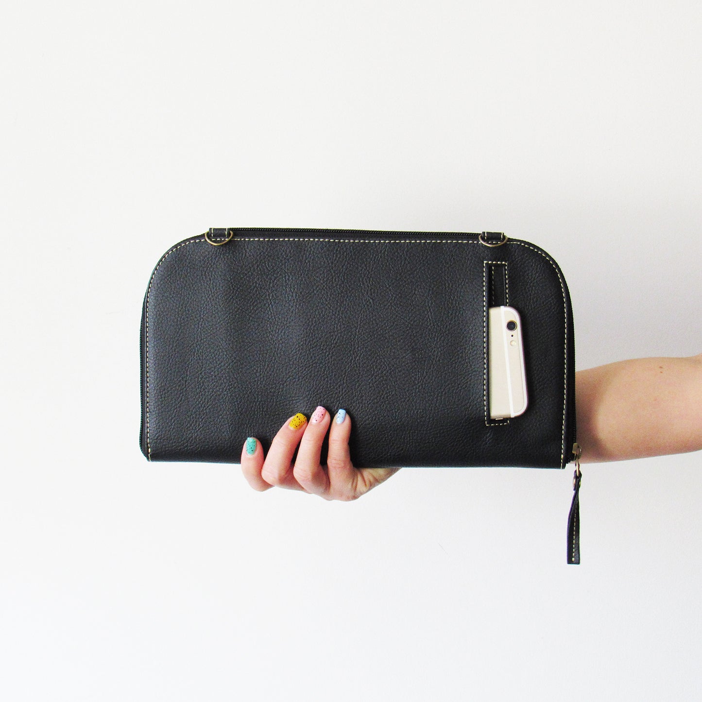 PALETTE CLUTCH & BANDOLERA NOIR - CCS