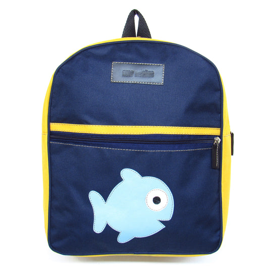 MORRAL NIÑO PEZ AZUL MARINO